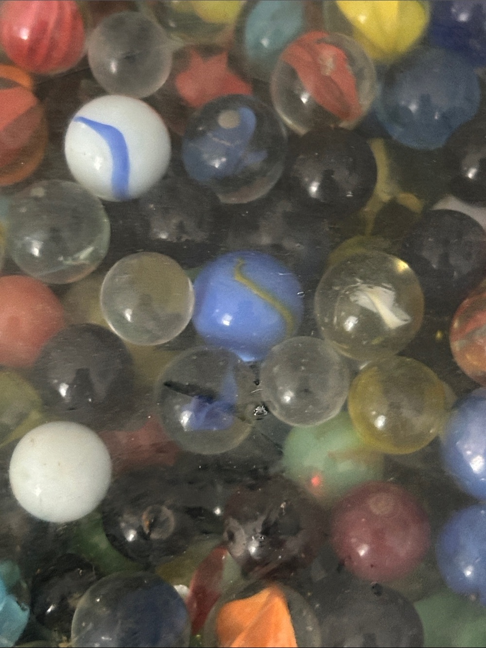 Assorted Glass Marbles Bag - Multicolor - Picture 5 of 6